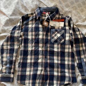 Boys Plaid Flannel Shirt
